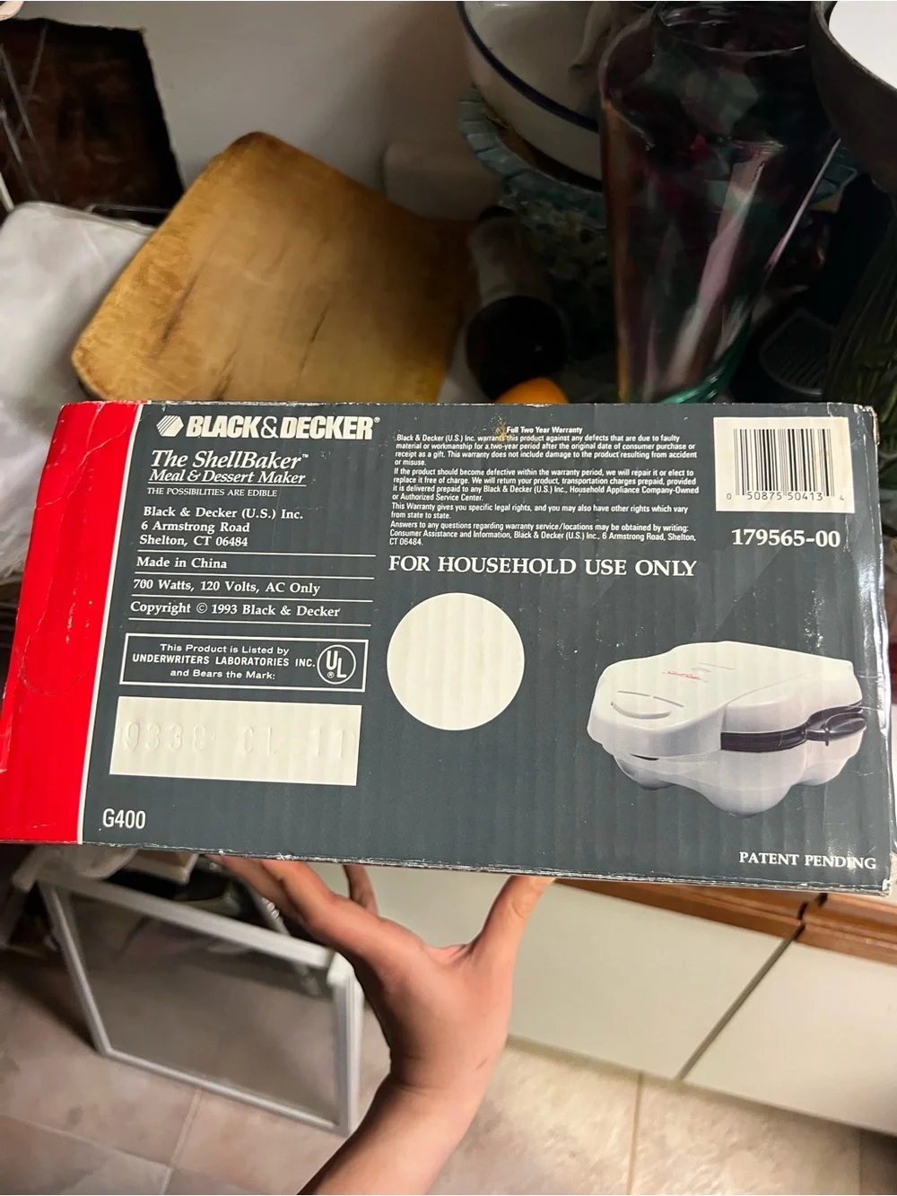 BLACK & DECKER The ShellBaker Meal & Dessert Maker - White